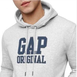 GAP Men's Grey Hoodie Size Small